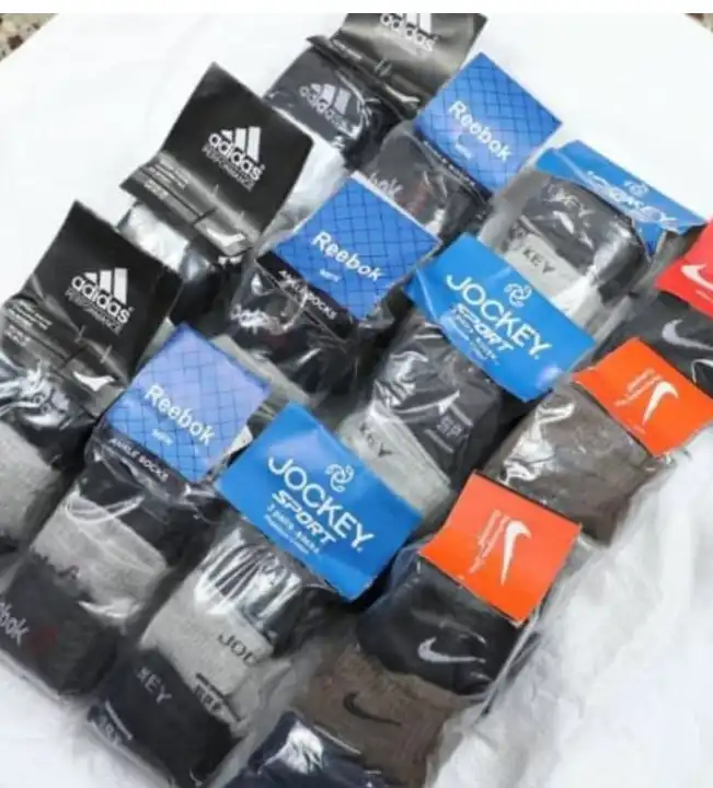 Socks pack of 3 uploaded by Ratnam trading company on 3/24/2023