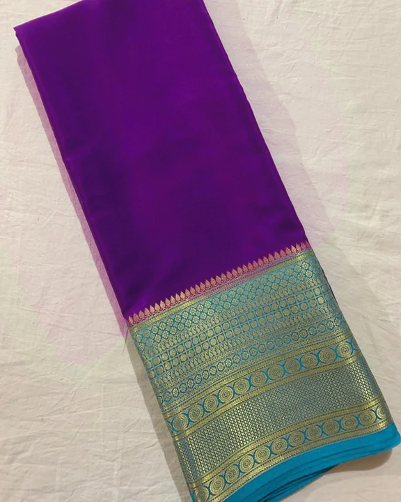 Mysore silk saree  uploaded by Fashion designer saree  on 3/24/2023