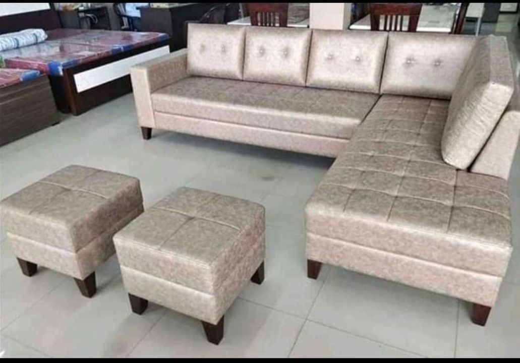 L leather sofa sets manufacturers uploaded by AN furnitures on 2/28/2021