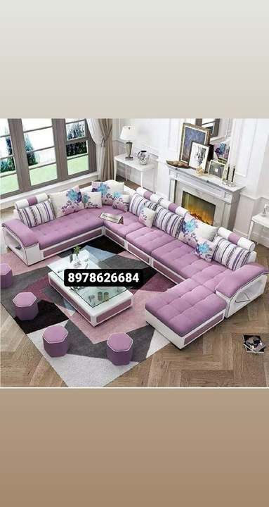 Ushaped sofa sets manufacturers uploaded by AN furnitures on 2/28/2021