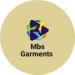 Business logo of Mbs garments