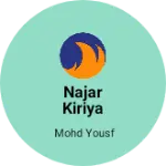 Business logo of Najar kiriya
