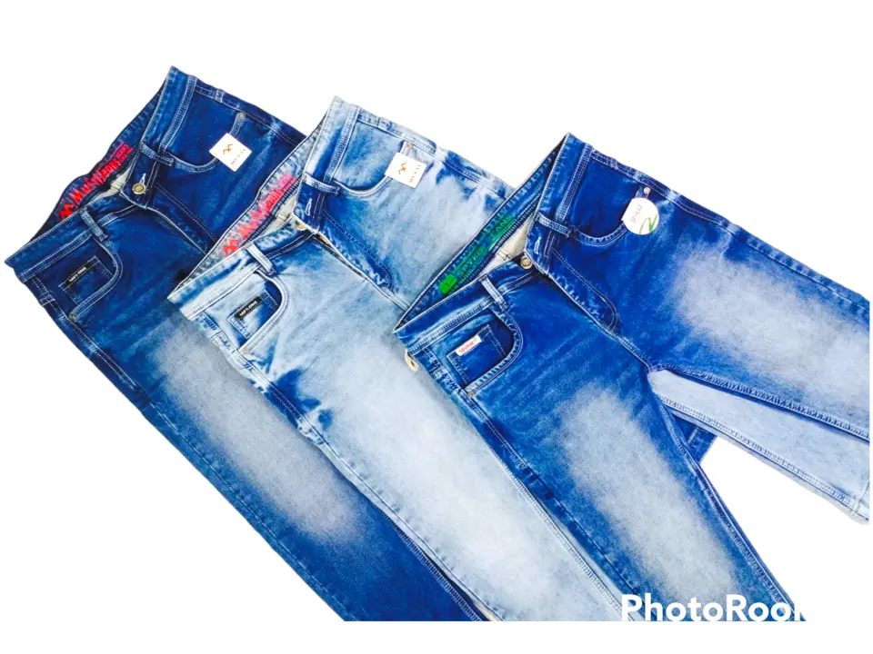 Men's wear fashionable light Blue cotton jeans uploaded by business on 3/24/2023