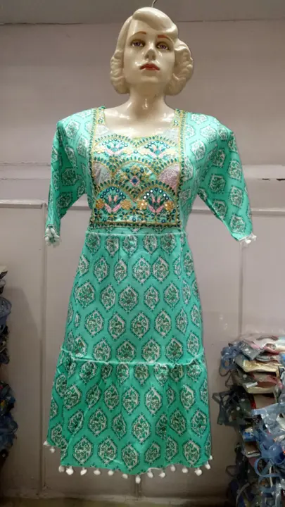Short top work tunic uploaded by Jai Gurunanak Traders on 3/24/2023