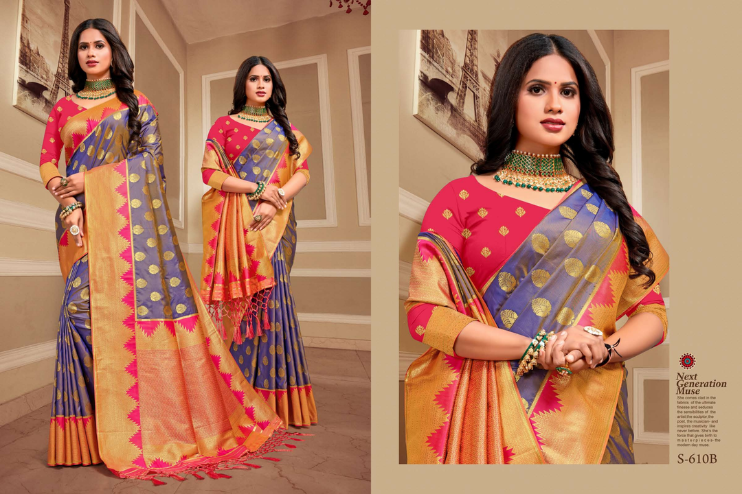 Silk saree  uploaded by Kalaajee fashions on 3/24/2023