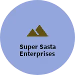 Business logo of Super sasta enterprises