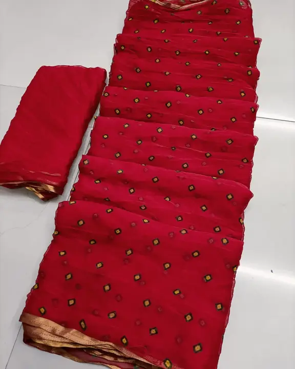 Product uploaded by Jaipuri wholesale gotta patti kurtis nd sarees on 3/24/2023