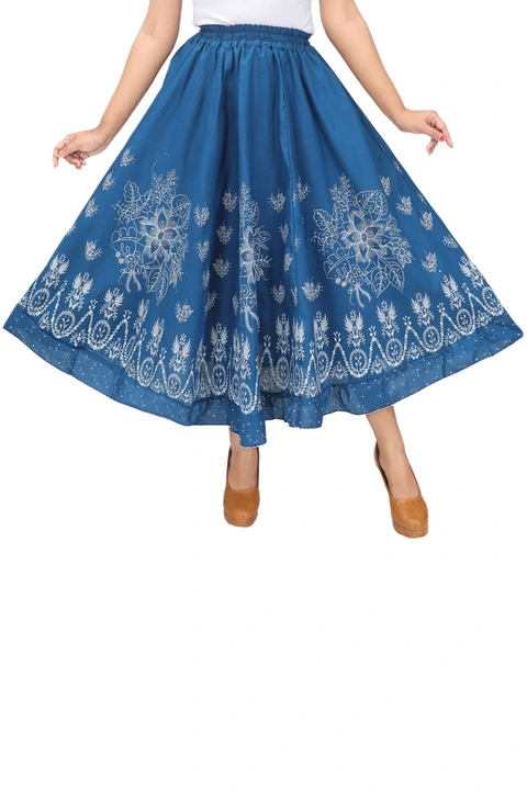 Product image of Tutton long skirt , price: Rs. 360, ID: tutton-long-skirt-d6f5310a