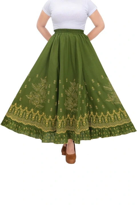 Product image of Tutton long skirt , price: Rs. 360, ID: tutton-long-skirt-e75d47a9