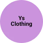 Business logo of YS clothing