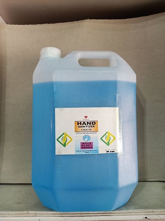 5 Liter Pack Hand Sanitizer Liquid
Kills 99.99% GERMS
 uploaded by Meem Perfume on 7/10/2020