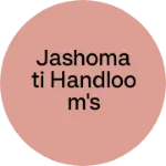 Business logo of Jashomati handloom's
