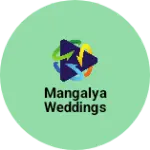 Business logo of Mangalya Weddings