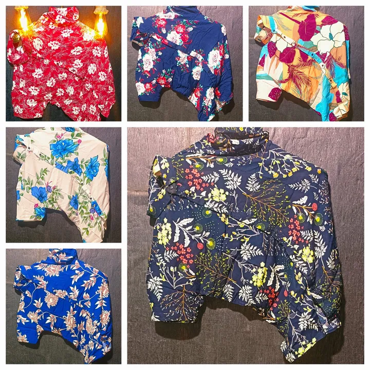 RAYON  PRINTS

HALF SLEEVE

SIZE.M-L-XL/ uploaded by APPLE POIN.  7977004386 on 3/24/2023