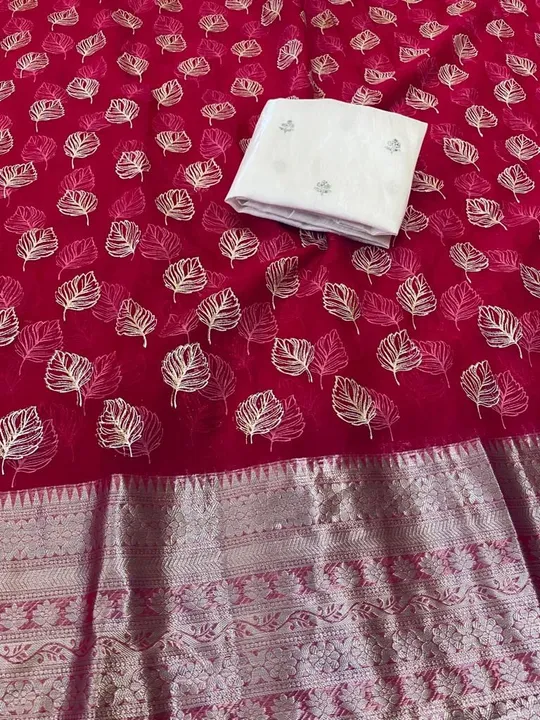 Post image Hey! Checkout my new product called
Kanchipuram orgenza saree.
