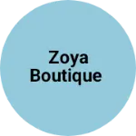 Business logo of Zoya boutique