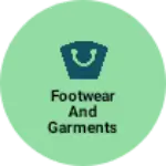 Business logo of Footwear and garments