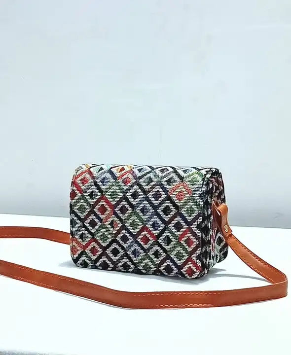 *Beutiful Small Box Sling*

High quality rang fabric inside poket for money
Adjustable sling belt

S uploaded by business on 3/24/2023
