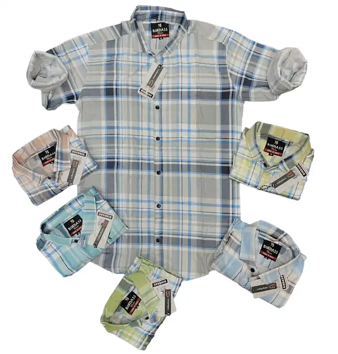 HAVY COTTON CHECKS

BEST QAULITY FINISHED

SIZE.M-L-XL

 uploaded by AMAAN GARMENTS  on 3/24/2023