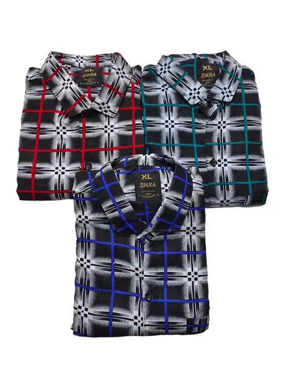 COTTON  SHIRTS

PRINT & CHECKS

SIZE.M-L-XL

 uploaded by AMAAN GARMENTS  on 3/24/2023