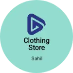 Business logo of clothing store