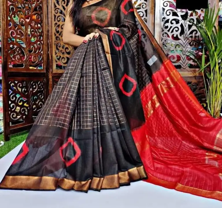 Soft silk saree uploaded by Handloom saree n suit material on 3/24/2023