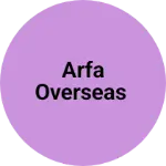Business logo of Arfa overseas