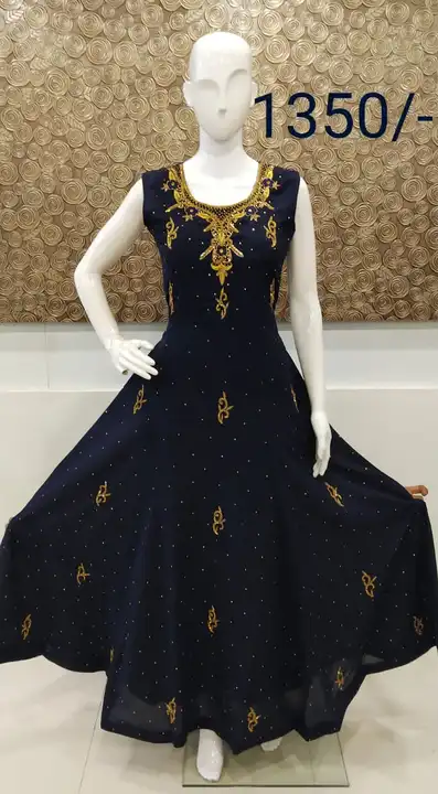 Gown chaniya choli uploaded by Nuzhat dresses vadodara  on 3/24/2023