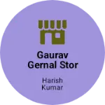 Business logo of Gaurav gernal stor