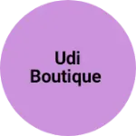 Business logo of Udi boutique