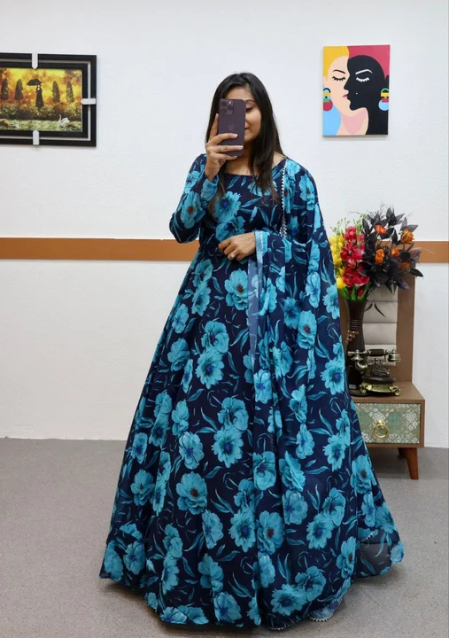 Gown  uploaded by Sanskriti Fashion on 3/24/2023