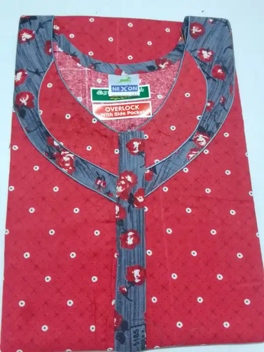Cotton mix&match overlock with sidepocket Doubble striching  uploaded by business on 3/24/2023