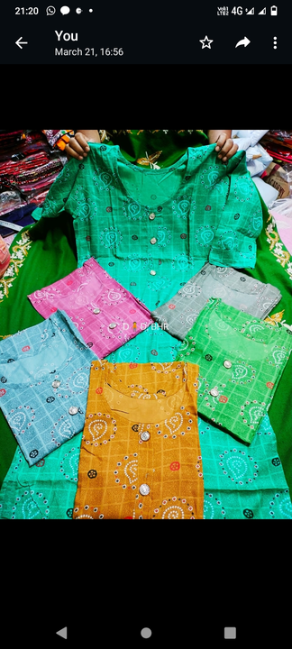 Kurti uploaded by Lokenath cloth shop on 3/24/2023