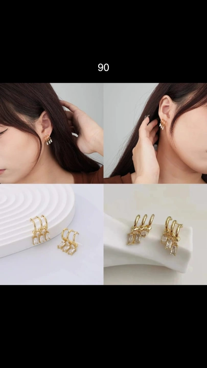 Korean earrings  uploaded by Affordable earrings collection  on 3/24/2023