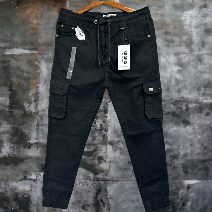 Premium quality six pocket joggers cargo stretch  Cash on delivery  uploaded by UPDRY INTERNATIONAL COMPANY  on 5/25/2024