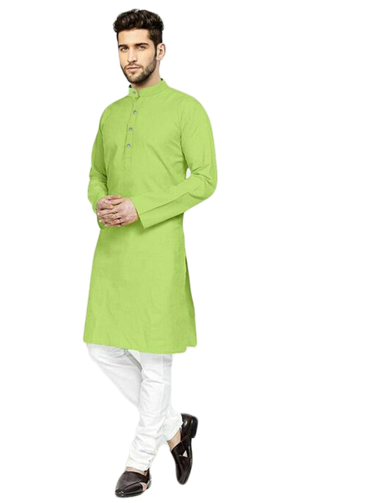 ETHNIC WEAR MEN'S KURTA WITH BOTTOM PANT* uploaded by Shubharambh on 3/24/2023