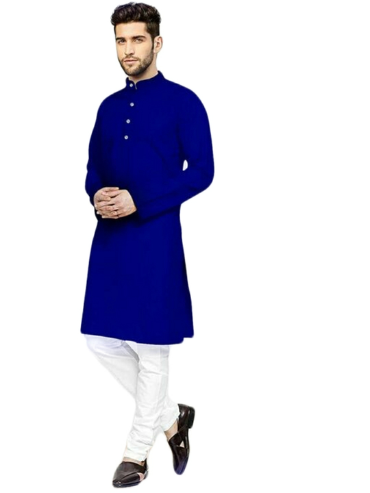 ETHNIC WEAR MEN'S KURTA WITH BOTTOM PANT* uploaded by Shubharambh on 3/24/2023