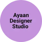 Business logo of Ayaan designer studio