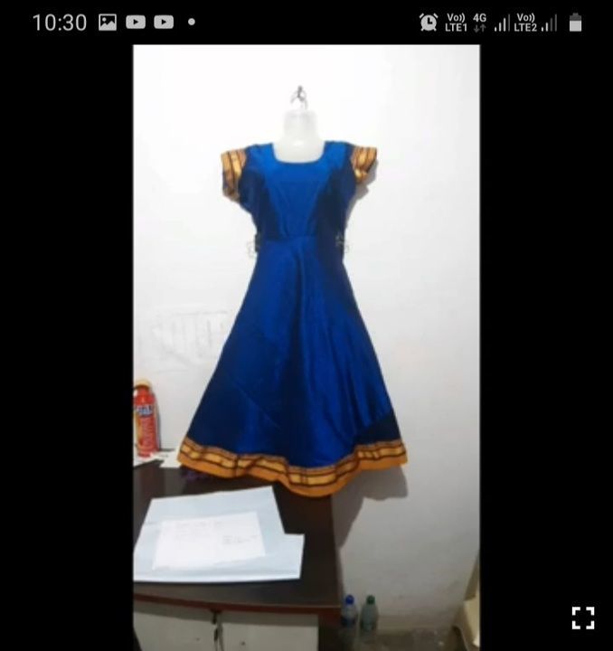 Khan fabric dress uploaded by Pruthvi Garment on 2/28/2021
