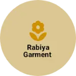 Business logo of Rabiya garment