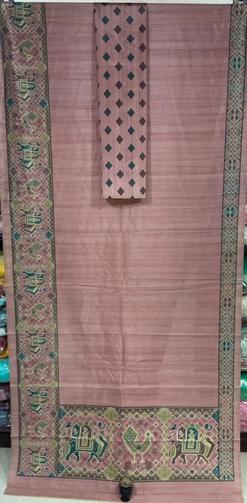 🎉new launch
🎉 Modal silk saree 
🎉 Digital print saree with blouse 
🎉hand washable saree 
   🎉   uploaded by Gotapatti manufacturer on 3/24/2023