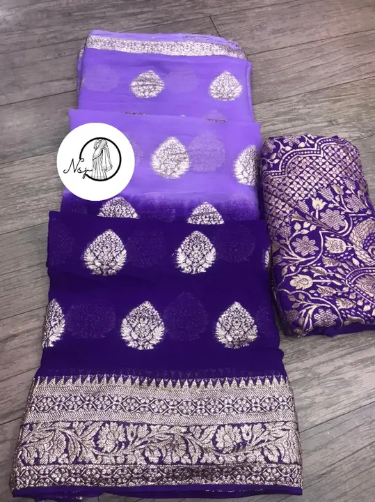 presents  most “Popular collection 

*beautiful color combination Saree for all ladies*

👉keep shop uploaded by Gotapatti manufacturer on 3/24/2023