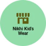 Business logo of Nikhi kid's wear