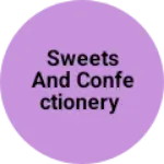 Business logo of Sweets and confectionery