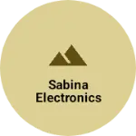 Business logo of Sabina electronics