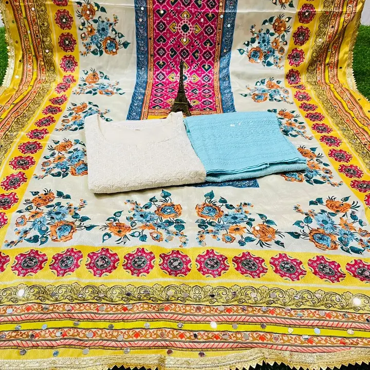Ready to wear set  uploaded by Phulkari Dupatta and Suit on 3/25/2023