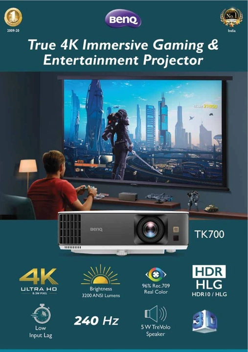 Home Cinema & Gaming Projector uploaded by business on 3/25/2023