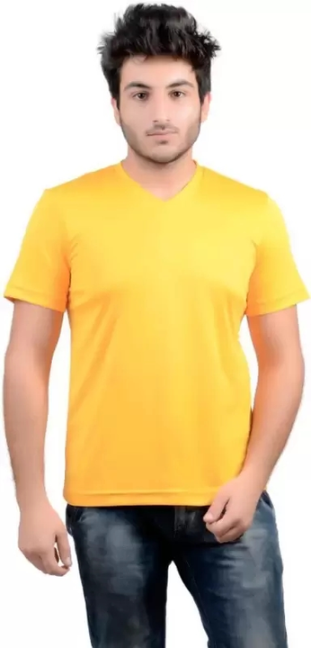 V neck tshirt uploaded by Sonu manufacturing on 3/25/2023