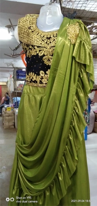 Kids ready to use saree with blouse pre stich uploaded by Fashion Avenue Kolkata on 3/25/2023