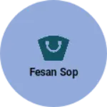 Business logo of Fesan sop